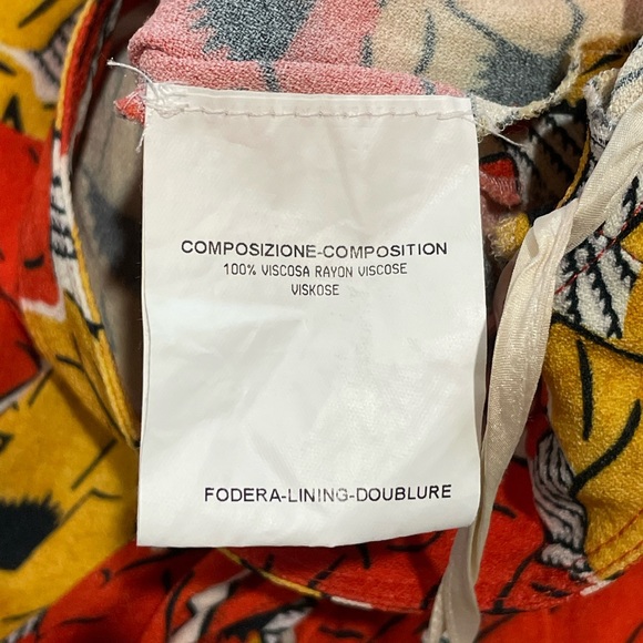 Yves Saint Laurent Poppy Print Crepe Shorts - Picture 8 of 12